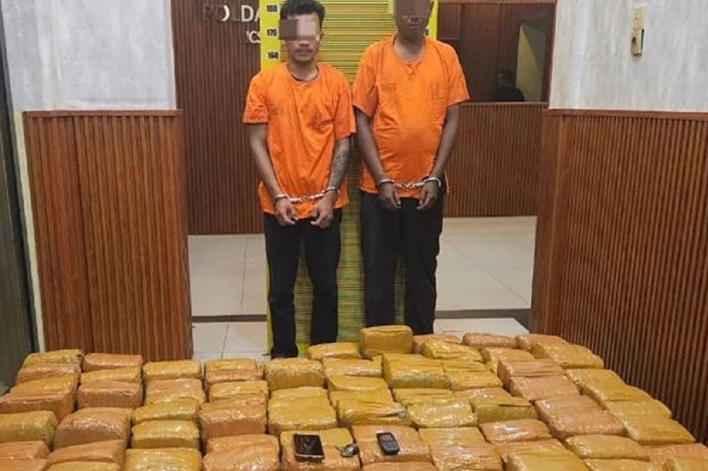 Tangkapan Besar! 2 Kurir Narkoba Bawa Ganja 255 Kg dari Aceh ke Medan Dibekuk