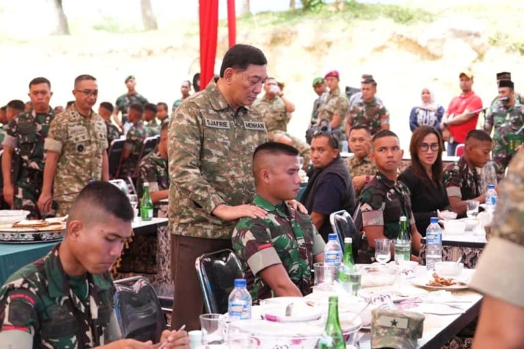 Menhan Sjafrie Tinjau Batalyon Teritorial 857/GG di Aceh, Pastikan Kesiapan Pasukan