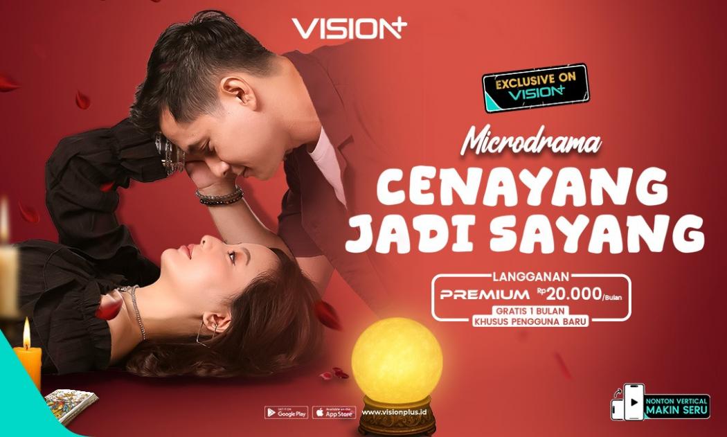 Microdrama Cenayang Jadi Sayang Tayang di VISION+, Ketika Ramalan Palsu Justru Mengubah Takdir! 