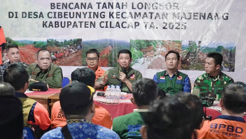 BNPB: 269 KK Terdampak Longsor Cilacap Akan Direlokasi, Hunian Sementara Disiapkan