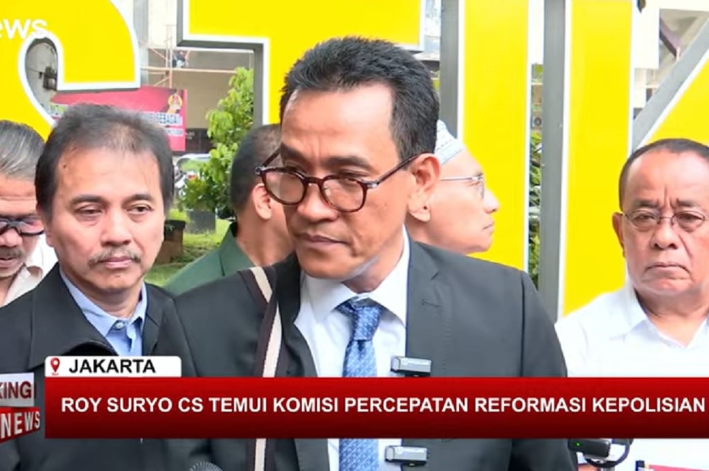 Kronologi Roy Suryo cs Walk Out saat Bertemu Komisi Percepatan Reformasi Polri