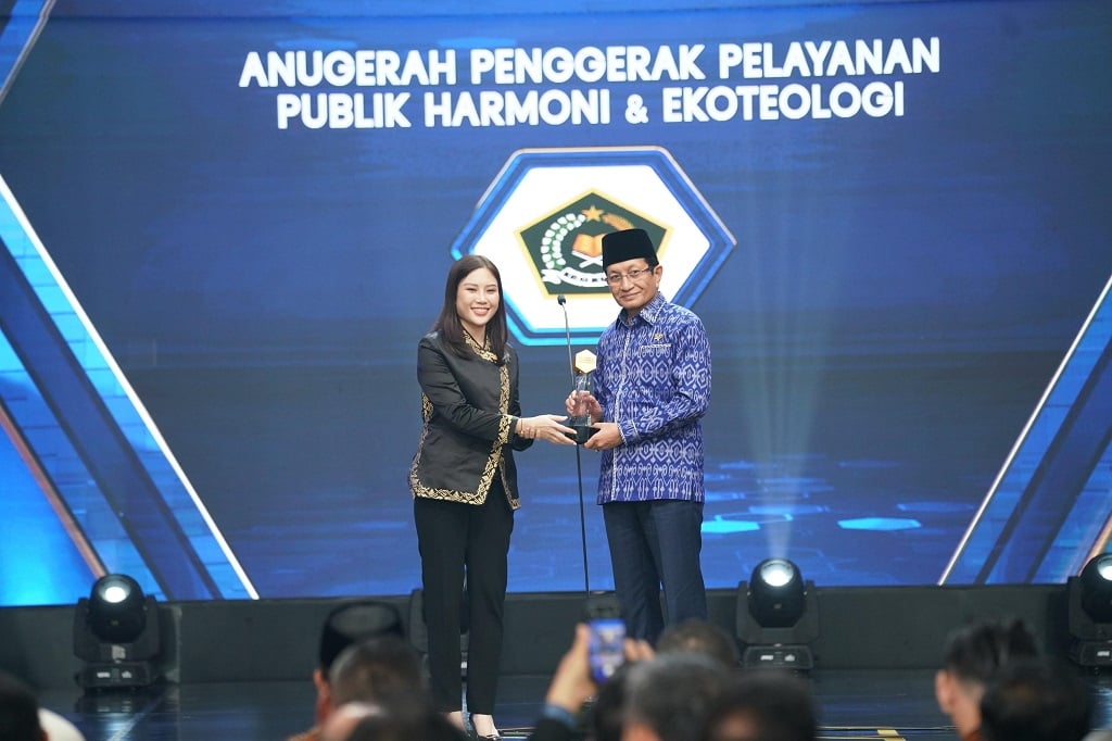 Kemenag Raih Anugerah Penggerak Pelayanan Publik Bidang Harmoni dan Ekoteologi 