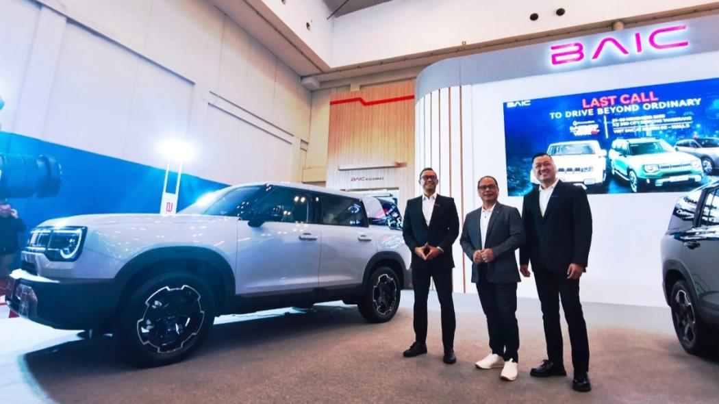 Perdana! BAIC Rilis BJ30 Hybrid FWD 4x2 di GJAW 2025