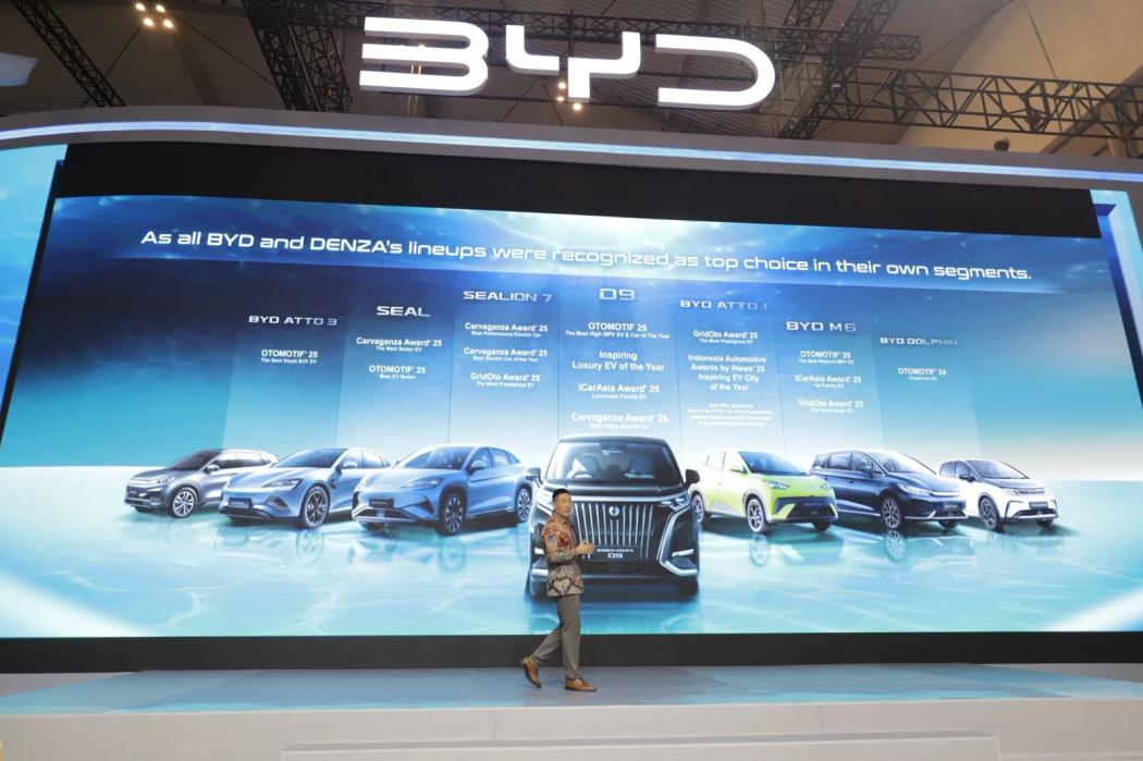 Unjuk Gigi di GJAW 2025, BYD Akan Kembangkan Mobil Sesuai Pasar Indonesia