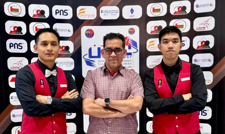 Tim Snooker Indonesia Menggila! Libas Bahrain 3–1 dan Tembus Top 12 Oman World Cup 2025