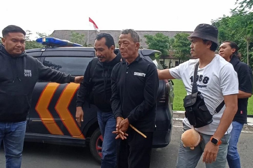 Tampang Purnomo Pembunuh Penjual Kopi di Jombang saat Ditangkap!