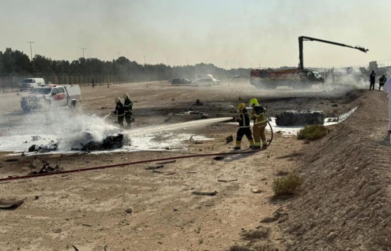 Jet Tempur Tejas India Jatuh dan Meledak di Dubai Airshow, Penyebab Masih Misterius