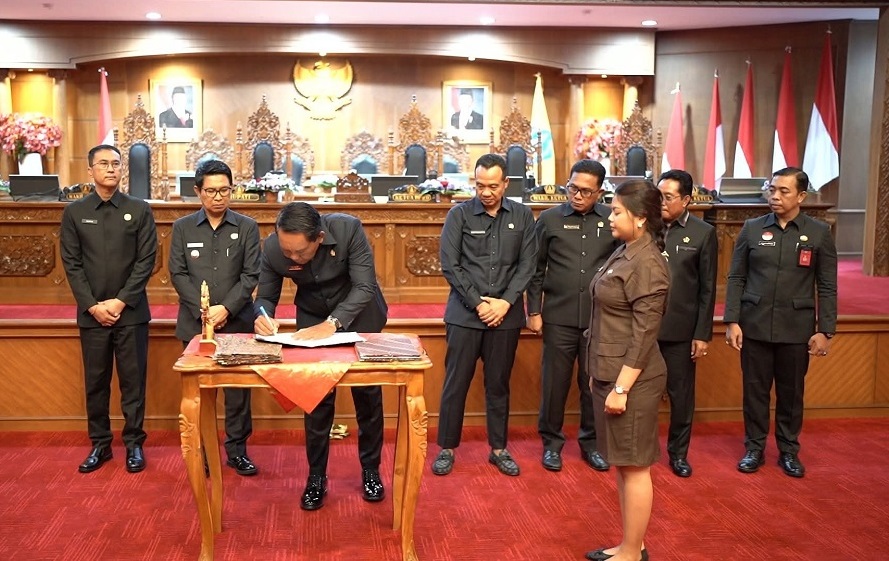 DPRD dan Bupati Badung Tetapkan APBD 2026 Senilai Rp12,1 Triliun
