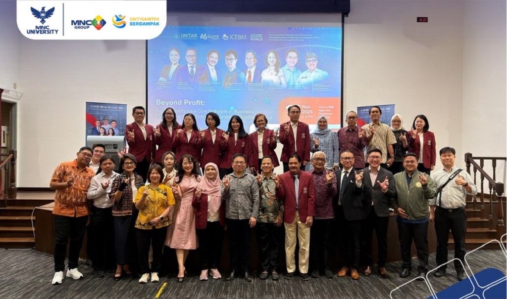 MNC University Jadi Co-Host ICEBM 2025 di Singapura, Perkuat Jejaring Akademik Internasional