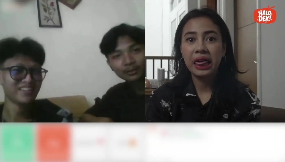 Interaksi Absurd Azia di OmeTV, Dibilang Familiar Sampai Gombal Dadakan