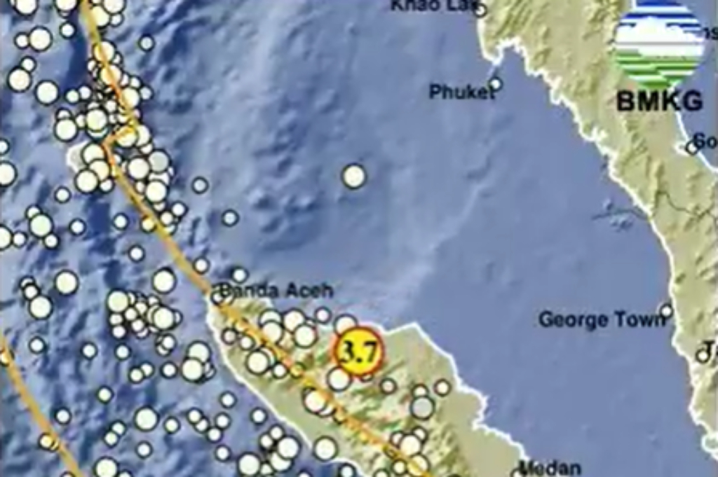 Gempa Hari Ini Magnitudo 3,7 Guncang Bener Meriah Aceh