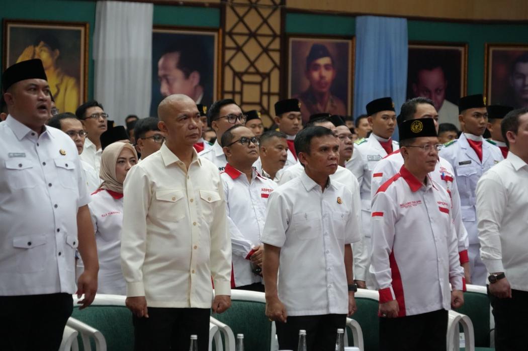 Jamintel Sosialisasi Jaga Desa dan Pengukuhan DPC ABPEDNAS di Kabupaten Bogor