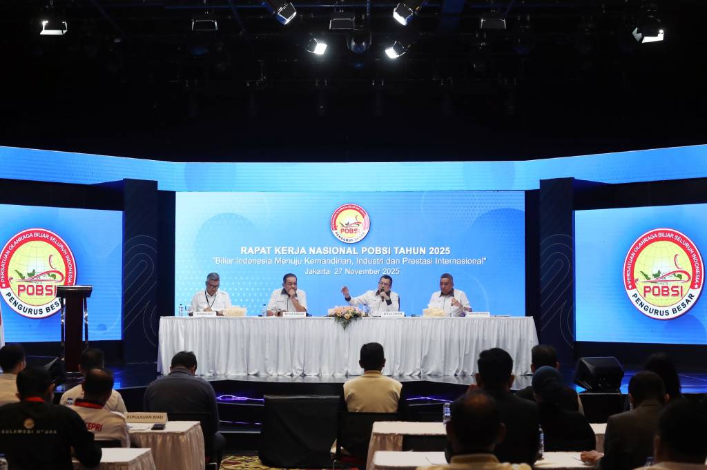 LPJ PB POBSI Diterima Bulat di Rakernas POBSI 2025
