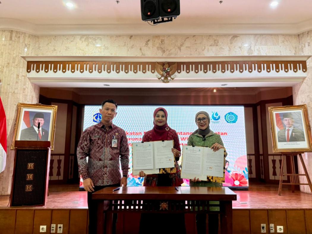 Jalin Kolaborasi, Ketua Daya Wanita PAM Jaya Gerakkan Pencegahan Stunting