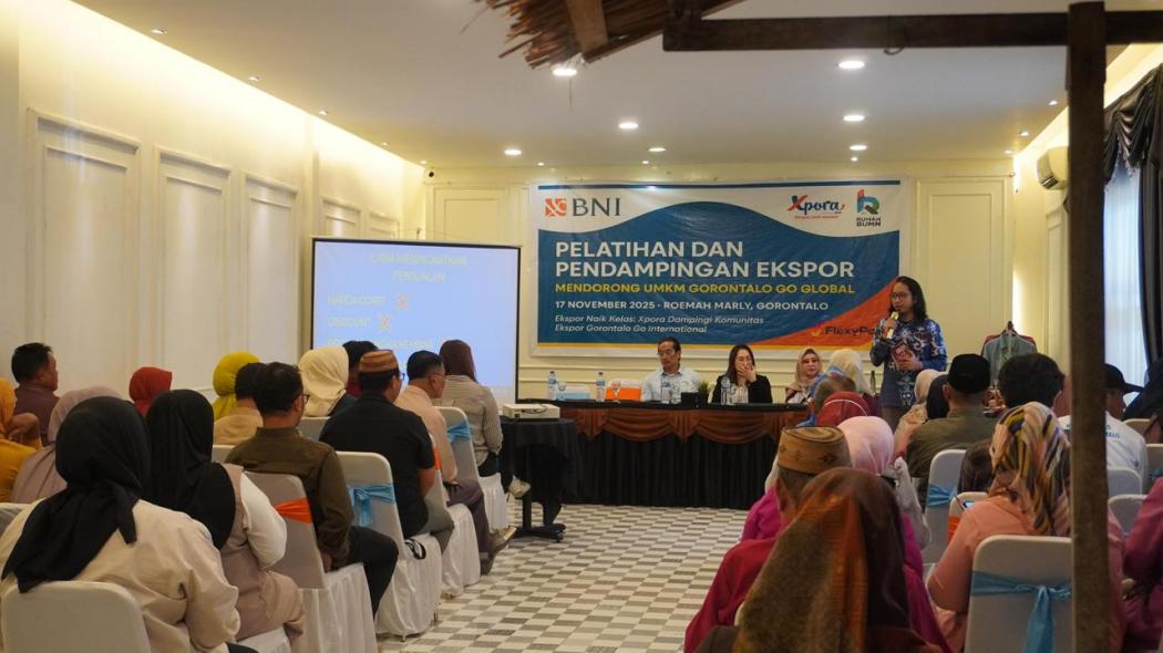 BNI Xpora Dorong UMKM Gorontalo Naik Kelas dan Tembus Pasar Ekspor