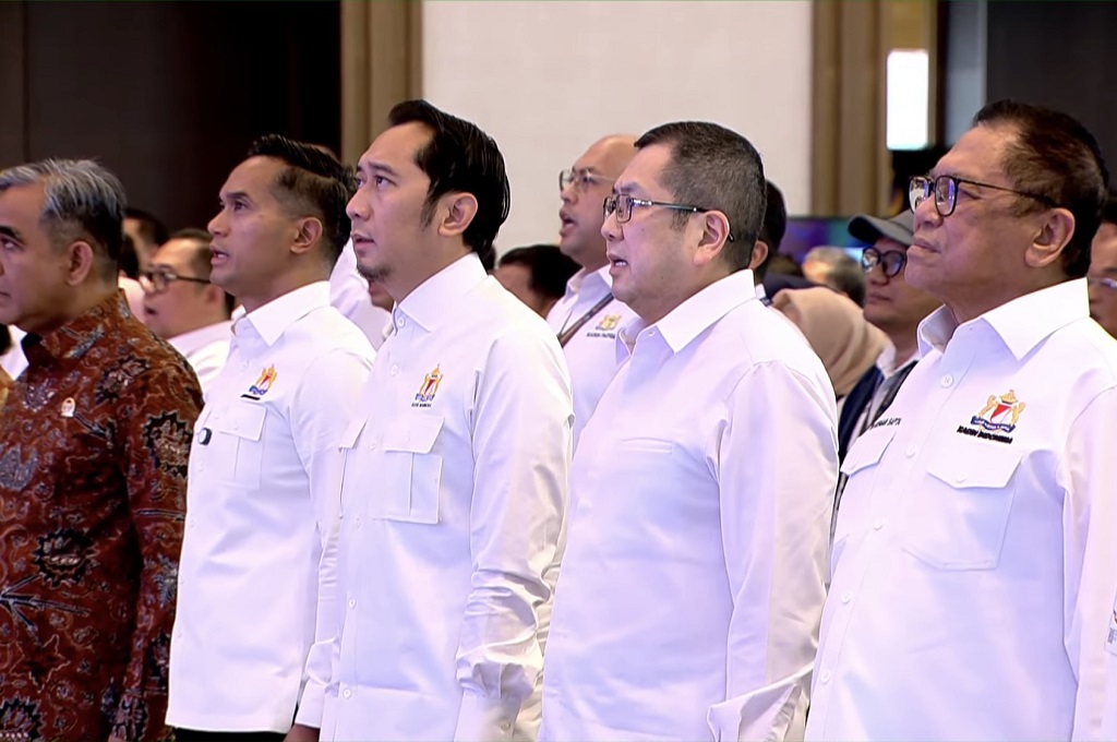 Hary Tanoesoedibjo Hadiri Pembukaan Rapimnas Kadin 2025 di Park Hyatt Jakarta