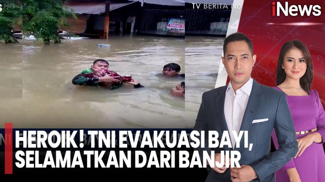 Aksi Heroik TNI Evakuasi Bayi saat Banjir Aceh, 1,5 Ton Bantuan Udara Dikerahkan