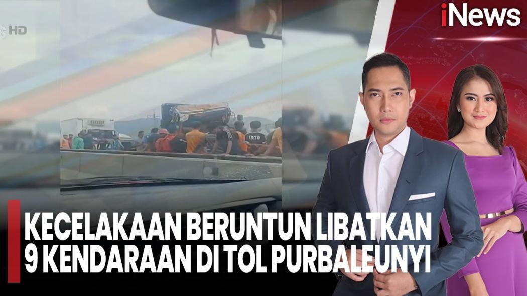 Kecelakaan Beruntun di Tol Purbaleunyi Arah Jakarta, Lalu Lintas Lumpuh Total