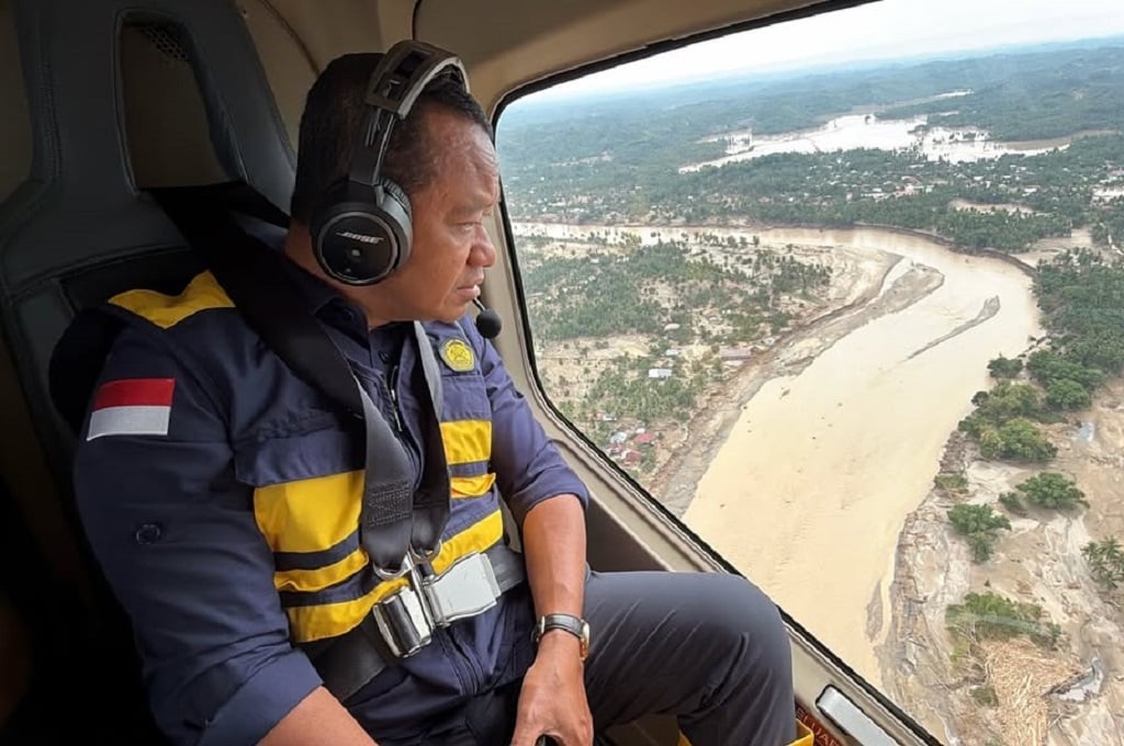 Tinjau Bireuen, Menteri Bahlil Pastikan Tower Sutet PLN Rubuh Segera Dibangun