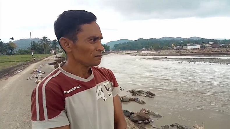 Kesaksian Warga saat Sekolah dan Puluhan Rumah di Sunong Aceh Hanyut Disapu Banjir