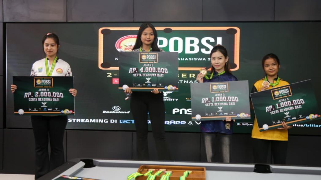 Kejurnas POBSI 2025 Lahirkan Talenta Biliar Luar Biasa, Rektor MNC University Terpukau