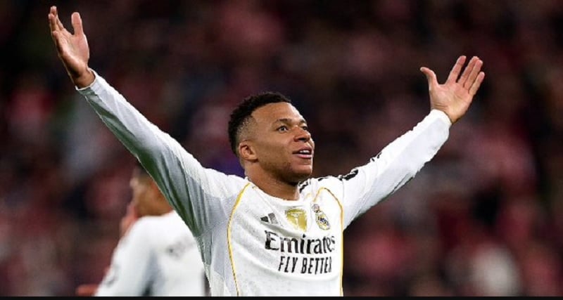 Mbappe Mengggila! Real Madrid Hancurkan Athletic Bilbao di San Mames