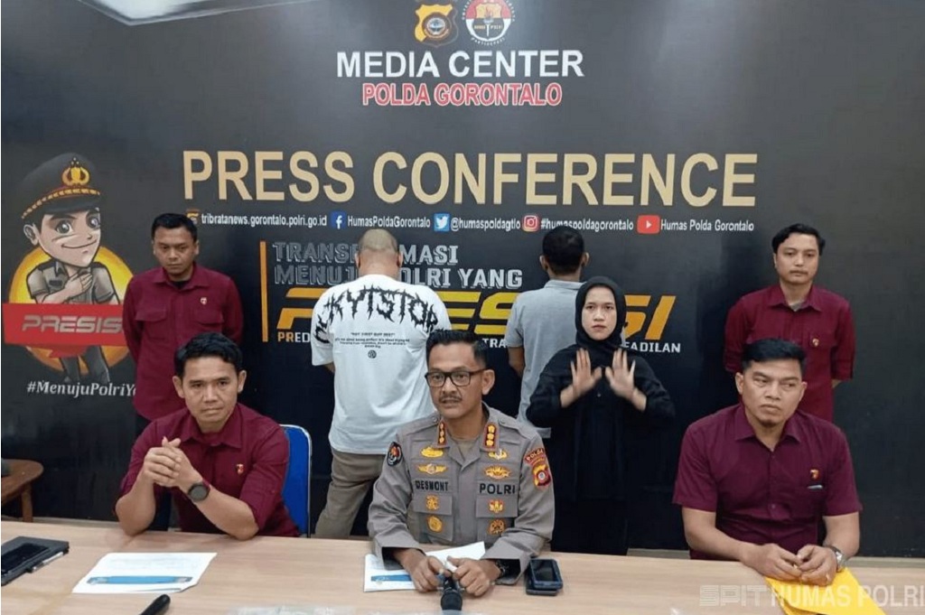 Jaringan Sabu Gorontalo Dibongkar, 3 Tersangka Ditangkap Polisi