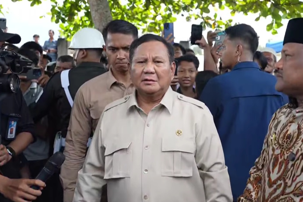 Prabowo Janji Hapus Utang KUR Petani Korban Banjir di Aceh