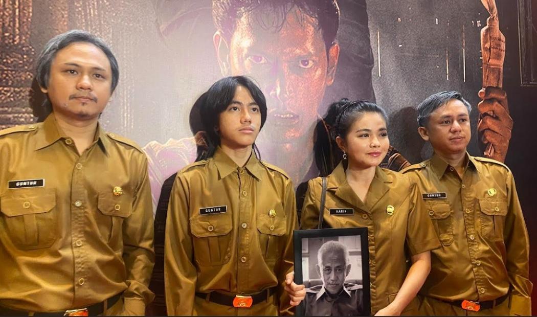 3 Putra Epy Kusnandar Kompak Pakai Baju PNS, Karina Ranau: Keinginan Terakhir Almarhum