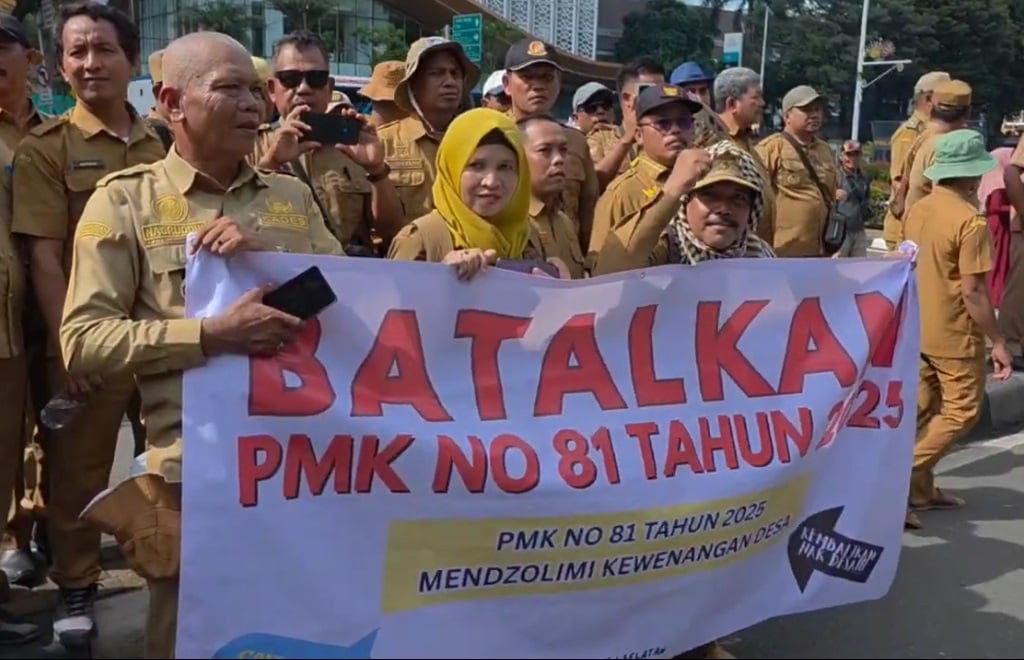 Apdesi Demo di Monas, Suarakan Sejumlah Tuntutan terkait Dana Desa