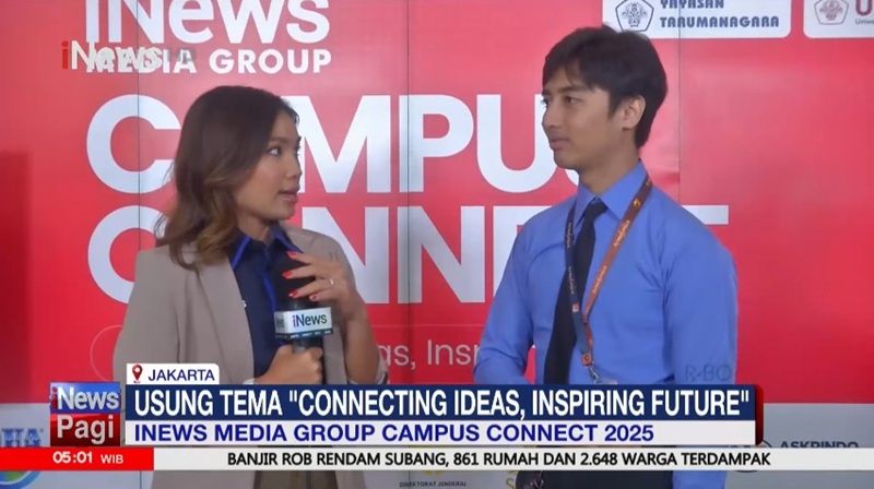 Kemenekraf Dukung Campus Connect 2025 di Untar, Dorong Talenta Muda Kuasai Jurnalistik