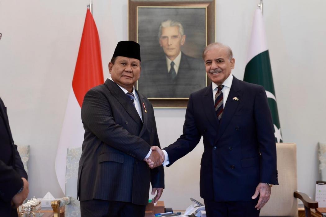 Presiden Prabowo Undang PM Pakistan Shehbaz Sharif Berkunjung ke RI 