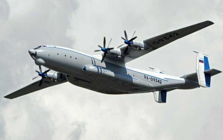 Pesawat Angkut Militer Rusia Antonov An-22 Jatuh, Seluruh Kru Tewas