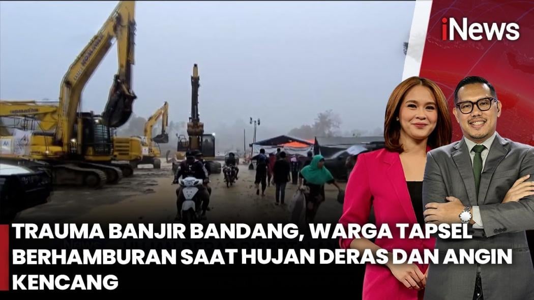 Detik-Detik Kepanikan di Tapanuli Selatan! Sungai Meluap, Warga Mengungsi dan Rumah Hancur