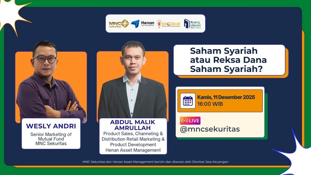 Bingung Pilih Instrumen Syariah? Saksikan IG Live MNC Sekuritas Sore Ini!