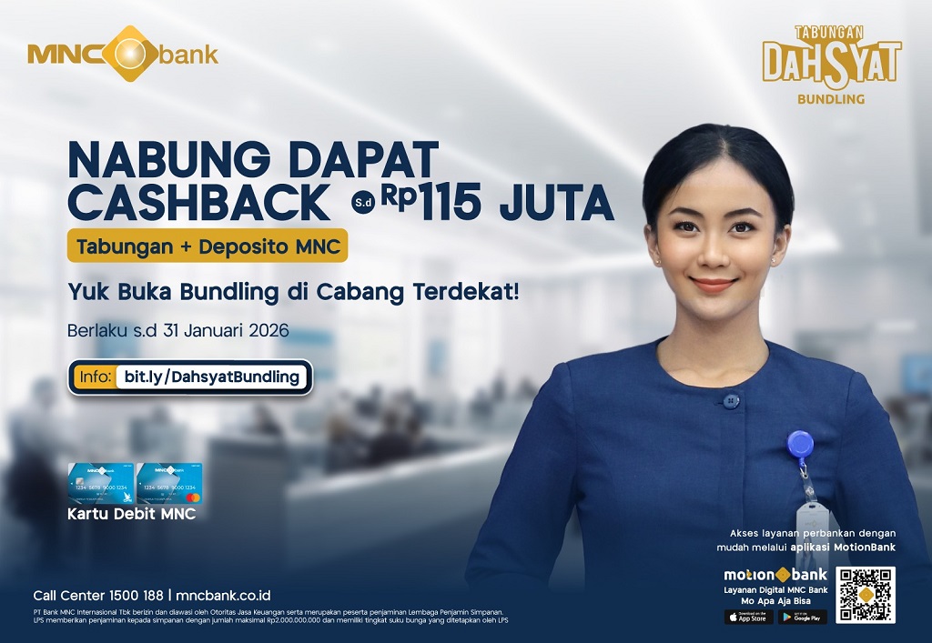 Tabungan Dahsyat Bundling MNC Bank: Tabungan Aman dengan Keuntungan Berlimpah