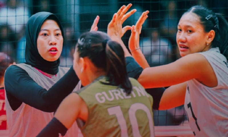 Timnas Voli Putri Indonesia Dibungkam Tuan Rumah, Megawati Cs Bersiap Rebut Medali Perunggu Vs Filipina