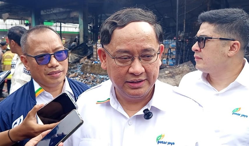 Pedagang Pasar Induk Kramat Jati bakal Dapat Tempat Penampungan Sementara Imbas Kebakaran