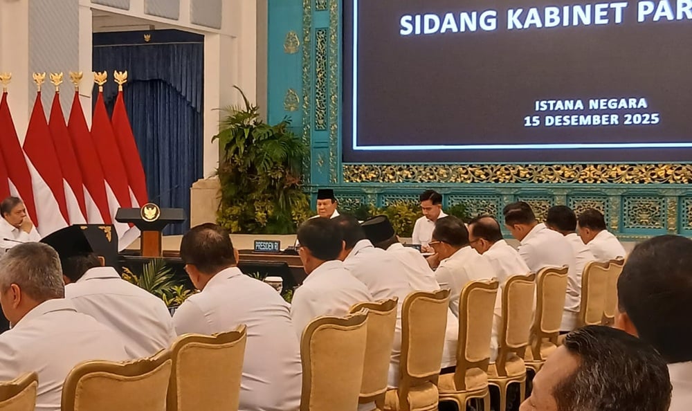 Buka Sidang Kabinet, Prabowo Ajak Jajaran Berdoa untuk Korban Bencana Sumatra