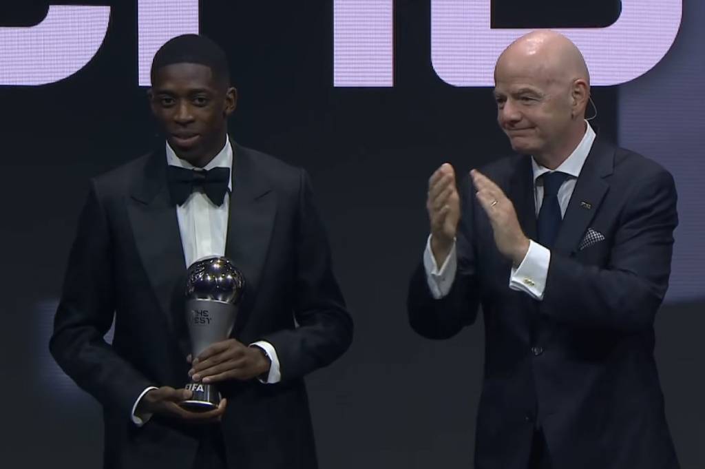 Ousmane Dembele Pemain Terbaik The Best FIFA Award 2025