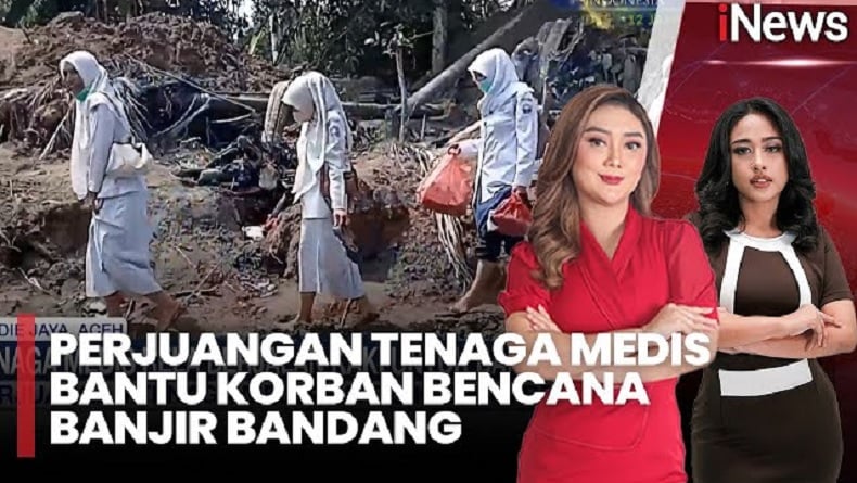 Perjuangan Tenaga Medis Tembus Daerah Terisolasi Pascabanjir Bandang Aceh