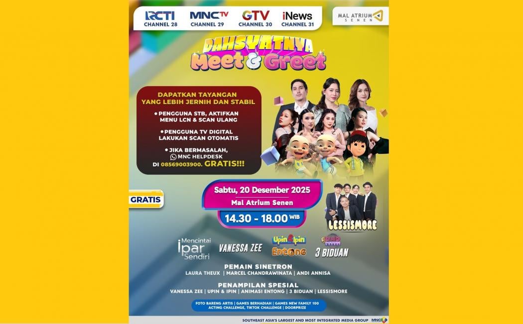 Deretan Pemain Sinetron Mencintai Ipar Sendiri Akan Mengisi Acara Dahsyatnya Meet and Greet Sabtu Ini
