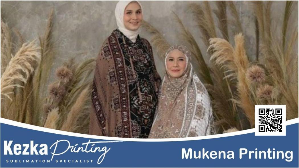 Kezka Printing Terima Pemesanan Mukena Motif, Ini Variasi dan Harganya