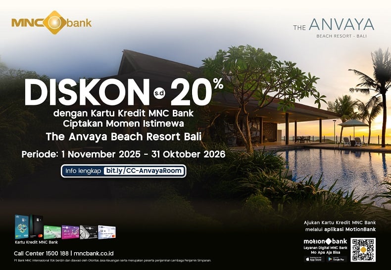Nikmati Staycation Mewah di Bali, Makin Hemat dengan Kartu Kredit MNC Bank!