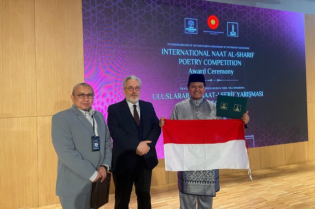 Bagja Putra Indonesia Raih Prestasi Membanggakan di Turki usai Bacakan Syair Cinta untuk Rasulullah
