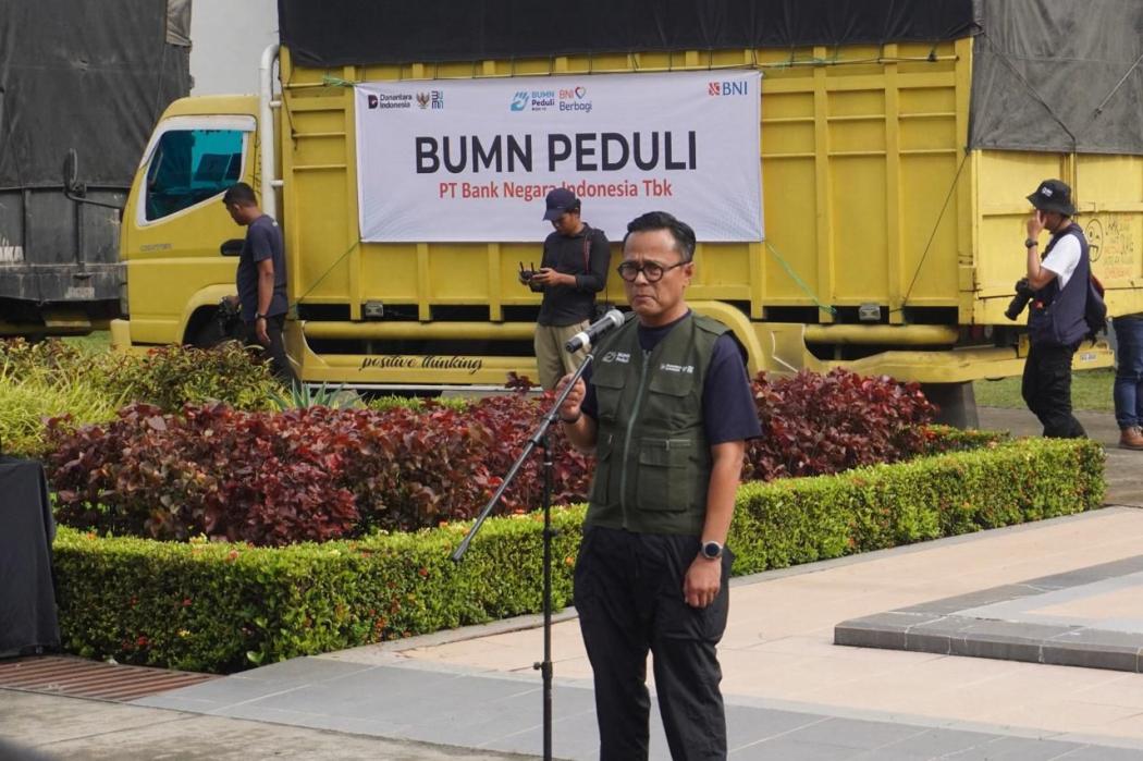 Relawan BNI Terjun Langsung Dukung Pemulihan Warga Terdampak Bencana di Aceh
