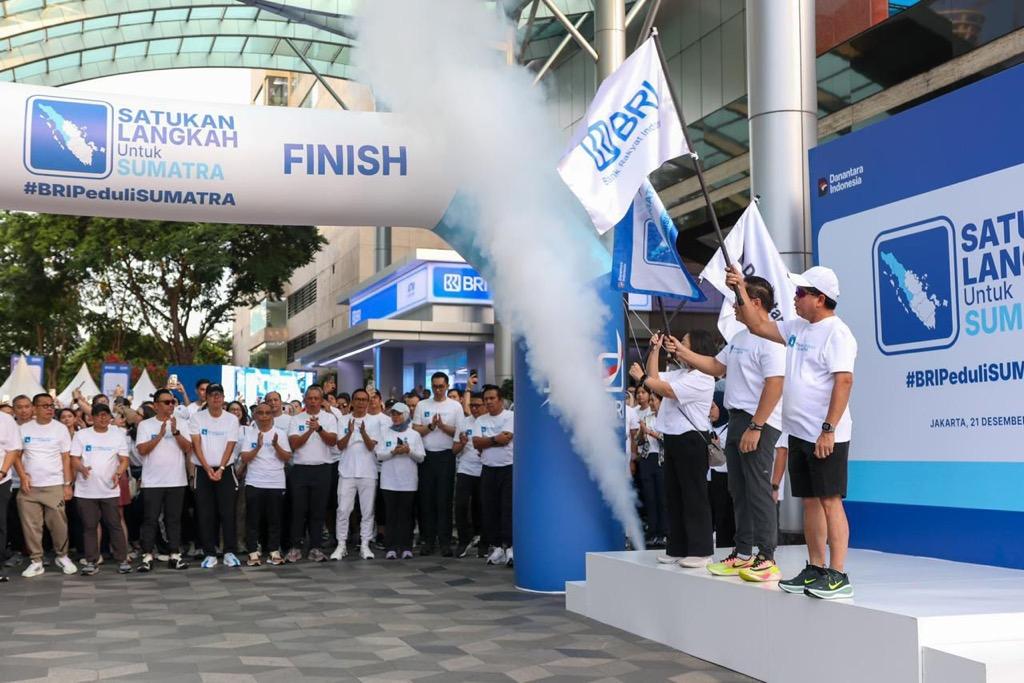 Lewat “Satukan Langkah untuk Sumatra”, BRI Galang Rp50 Miliar Dukung Pemulihan Infrastruktur 