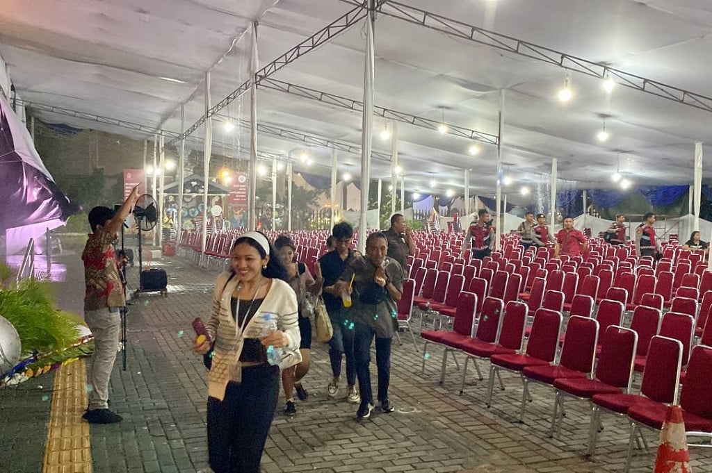 Hujan Deras, Misa Natal di Gereja Katedral Jakarta Malam Ini Tetap Khidmat
