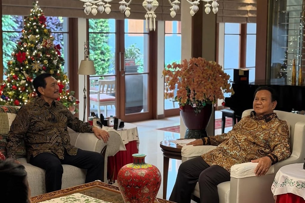 Bertemu 45 Menit, Luhut: Prabowo Gembira Negosiasi Tarif dengan AS akan Rampung