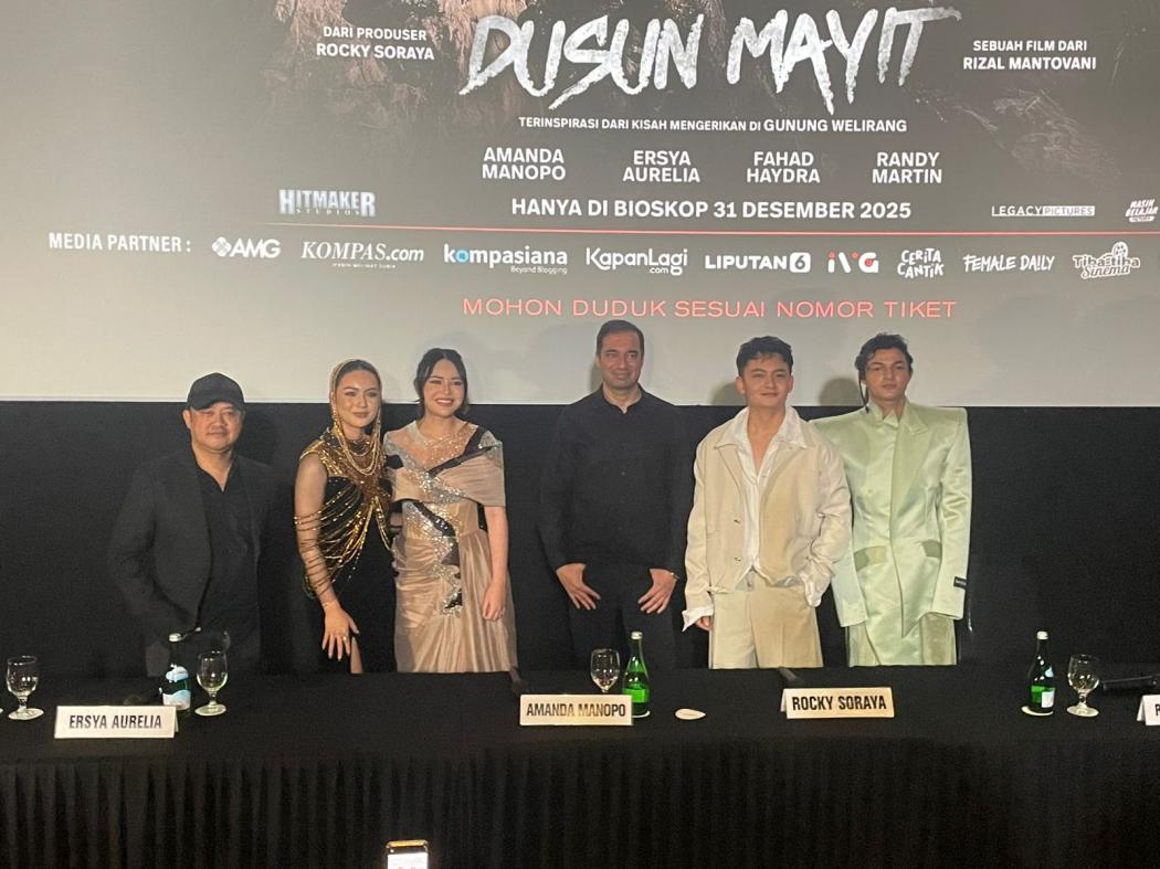 Amanda Manopo dan Randy Martin Main Film Horor Dusun Mayit, Alami Kejadian Mengerikan?